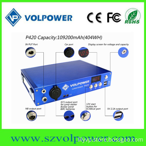 High capacity outdoor storage Powerbank in Powerbanks Solar power bank
